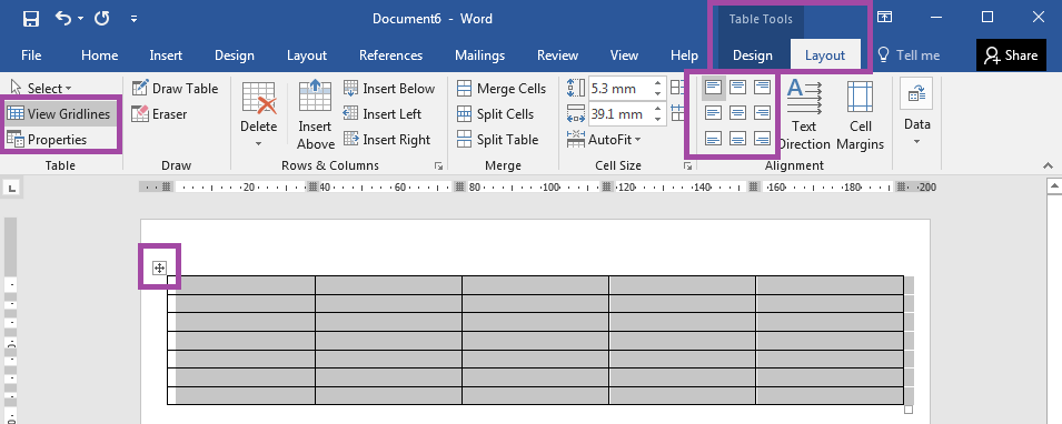 How To Make Label Templates Using Word s Table Tools