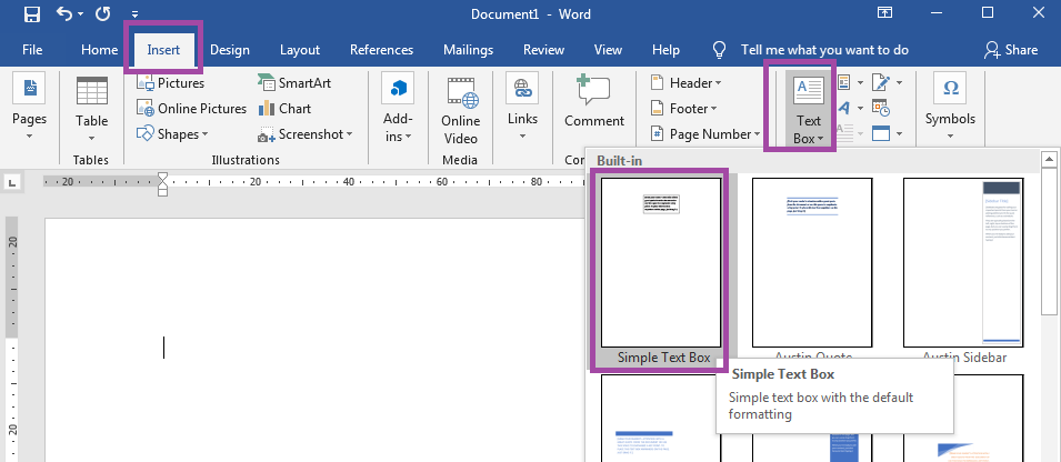 How To Insert Text Box In Word Online Wearnanax